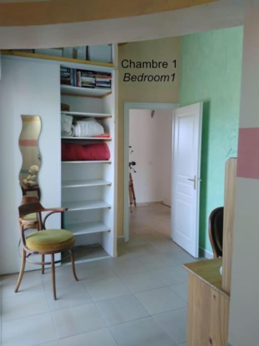 T2: 45M2 :4 Places :Independant Dans Villa Hyères Exteriér fotografie