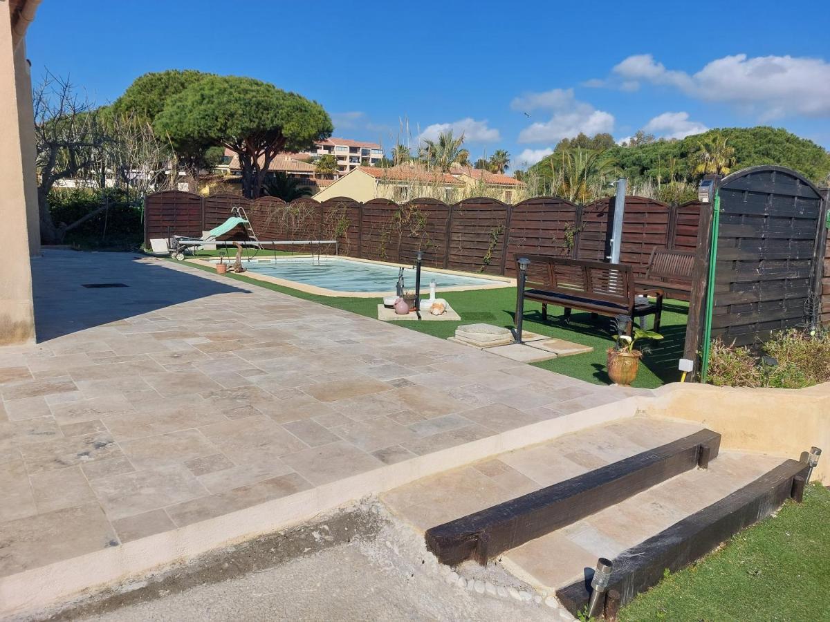 T2: 45M2 :4 Places :Independant Dans Villa Hyères Exteriér fotografie